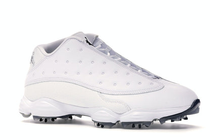 Jordan 13 Retro Golf Cleat White Black