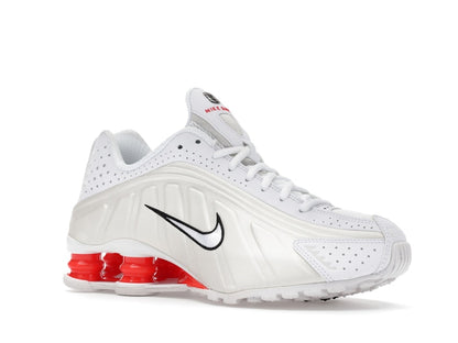 Nike Shox R4 White Phantom Picante Red (Women's)