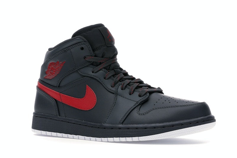 Jordan 1 Retro Mid Anthracite Gym Red