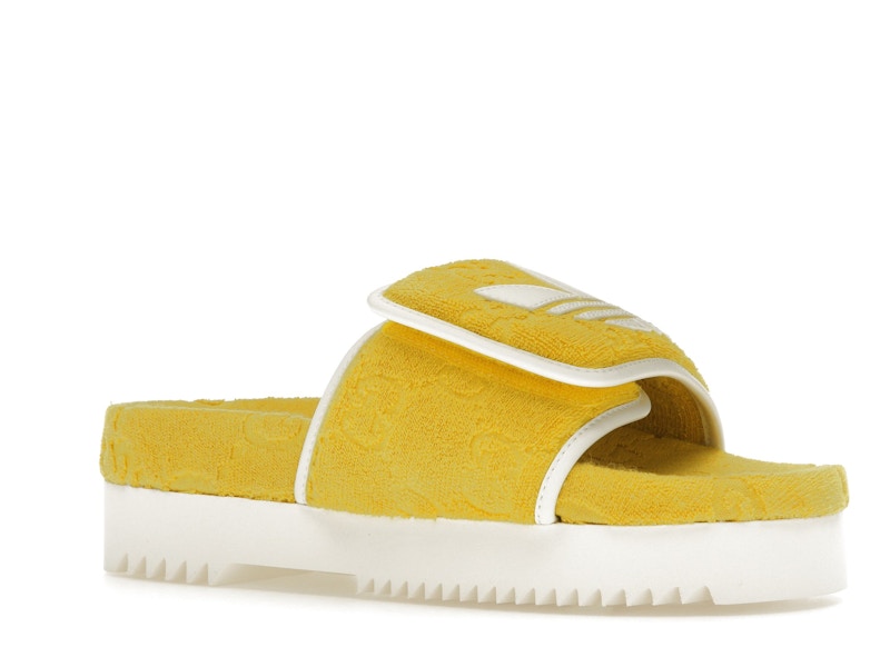 adidas x Gucci GG Platform Sandal Yellow (Women's)