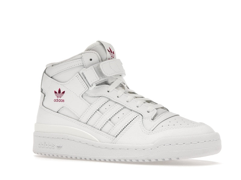 adidas Forum Mid White Shock Pink (Women's)