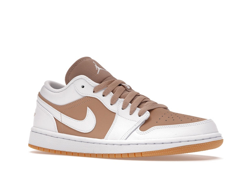 Jordan 1 Low Gum White
