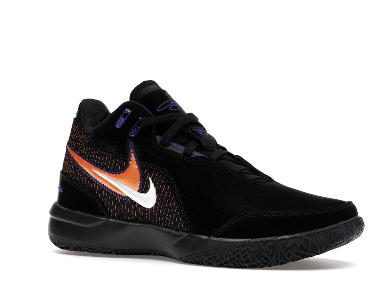 Nike Zoom LeBron NXXT Gen AMPD Black Field Purple Bright Mandarin