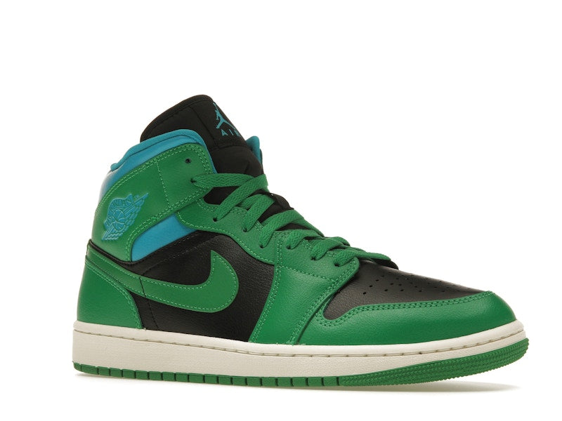 Jordan 1 Mid Lucky Green Aquatone (Women's)