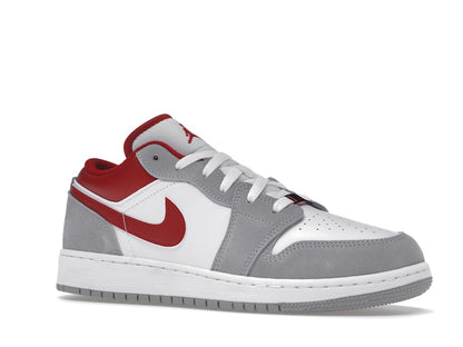 Jordan 1 Low SE Smoke Grey Gym Red (GS)