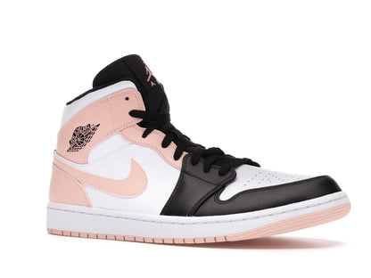 Jordan 1 Mid Arctic Orange Black Toe