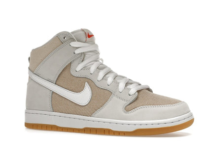 Nike SB Dunk High Pro ISO Orange Label Unbleached Natural