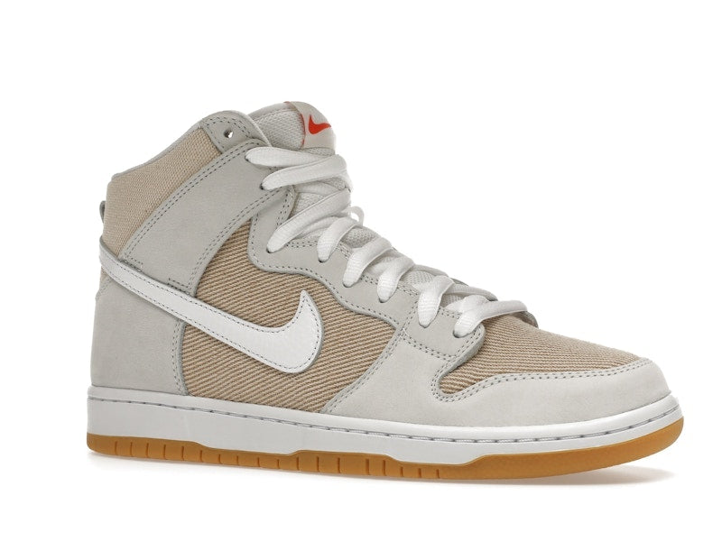 Nike SB Dunk High Pro ISO Orange Label Unbleached Natural
