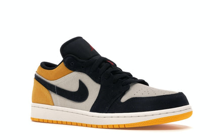 Jordan 1 Low Sail University Gold Black