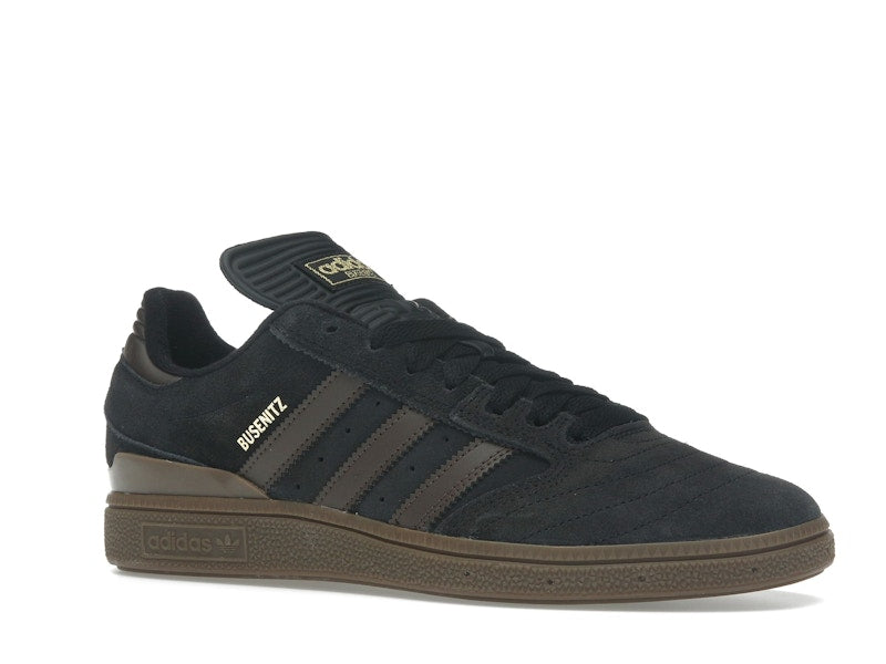 adidas Busenitz Pro Core Black Brown Gold Metallic