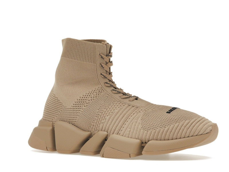 Balenciaga Speed 2.0 Lace Up Beige