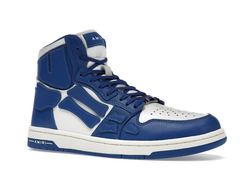 AMIRI Skel Top Hi Blue White