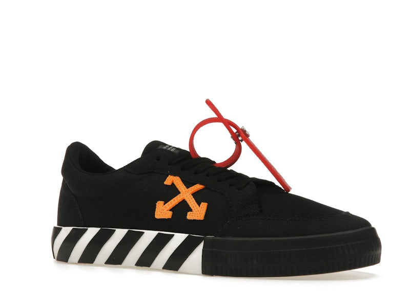 OFF-WHITE Vulcanized Low Black Orange Canvas