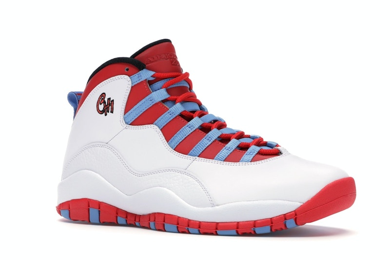 Jordan 10 Retro Chicago Flag