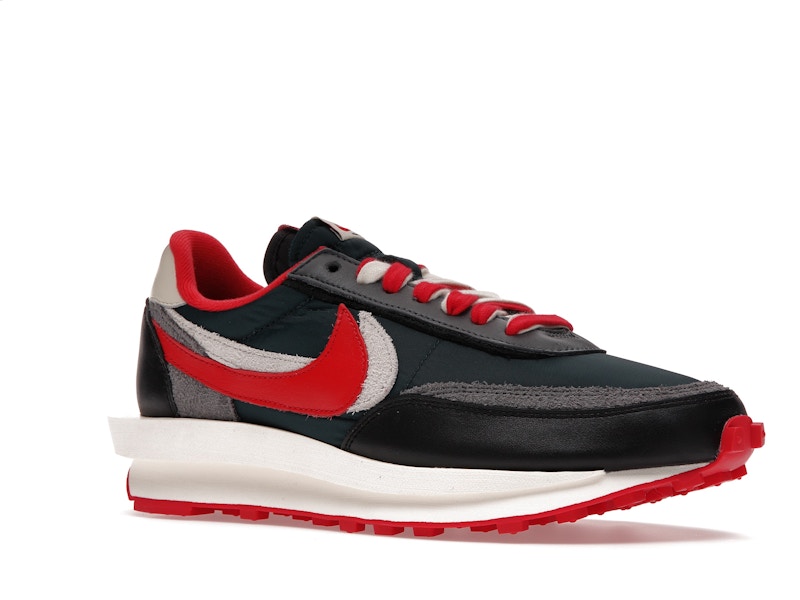 Nike LD Waffle sacai Undercover Midnight Spruce University Red