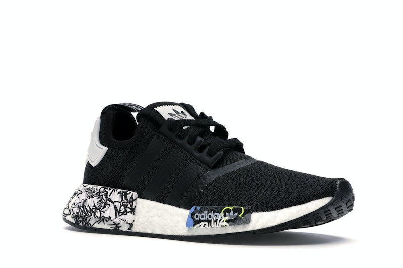 adidas NMD R1 Black Graffiti