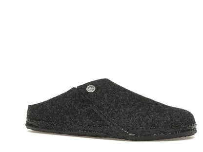 Birkenstock Zermatt Shearling Clog Wool Felt Anthracite