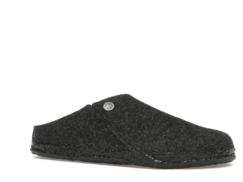 Birkenstock Zermatt Shearling Clog Wool Felt Anthracite