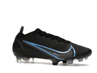 Nike Vapor 14 Elite FG Flyknit Black Iron Grey Blue