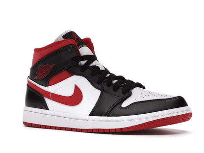 Jordan 1 Mid Gym Red Black White