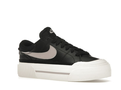 Nike Court Legacy Lift Black Sail Platinum Violet (Women's)