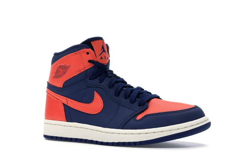 Jordan 1 Retro High Blue Void Turf Orange (Women's)