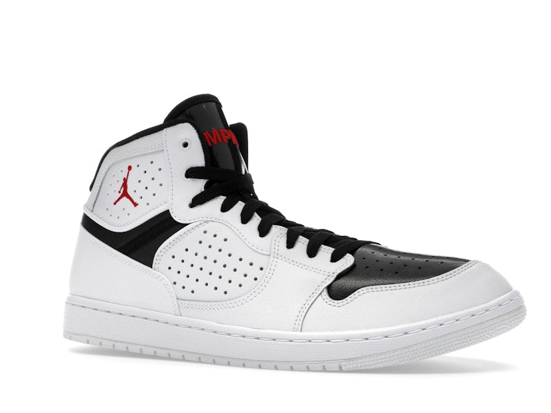 Jordan Access White Black University Red