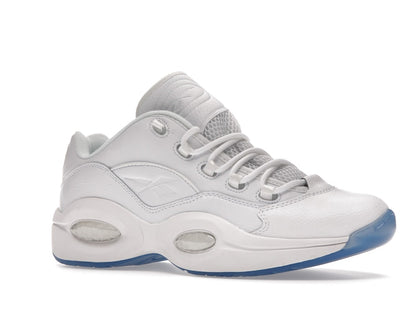 Reebok Question Low White Clear Blue Sole
