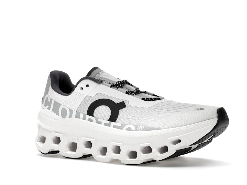 On Running Cloudmonster White Black (Women's)