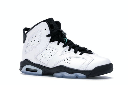 Jordan 6 Retro White Jade Black (GS)