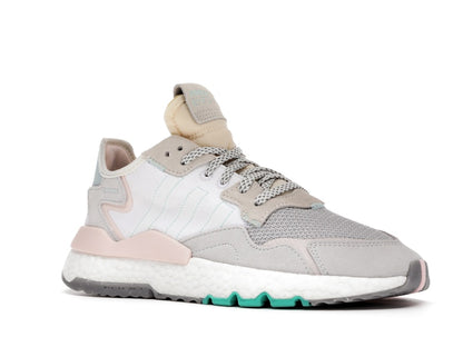 adidas Nite Jogger White Mint Pink (Women's)