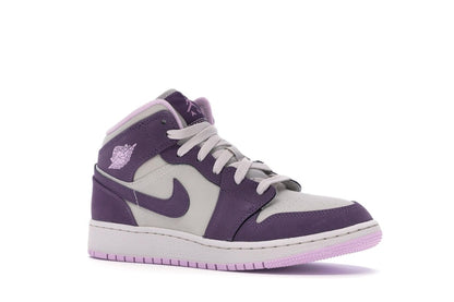 Jordan 1 Mid Pro Purple Desert Sand (GS)