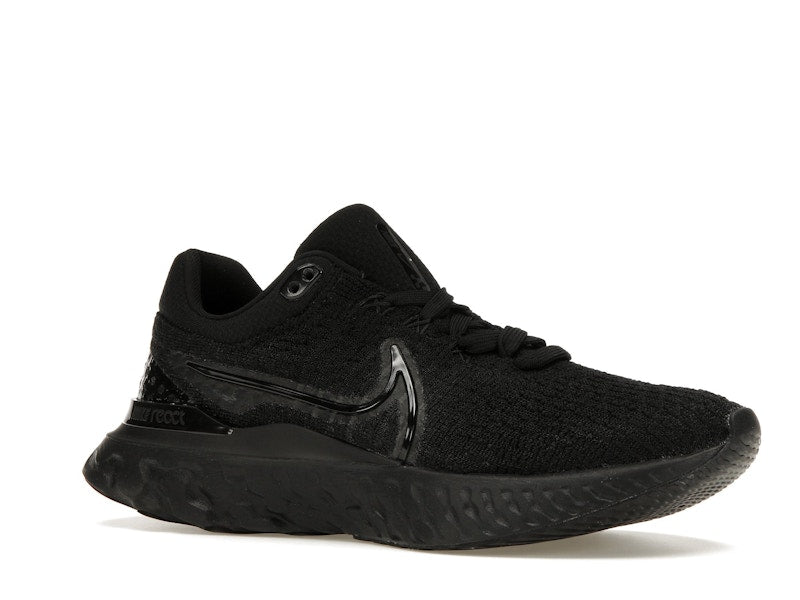 Nike React Infinity Run Flyknit 3 Triple Black (Women's)