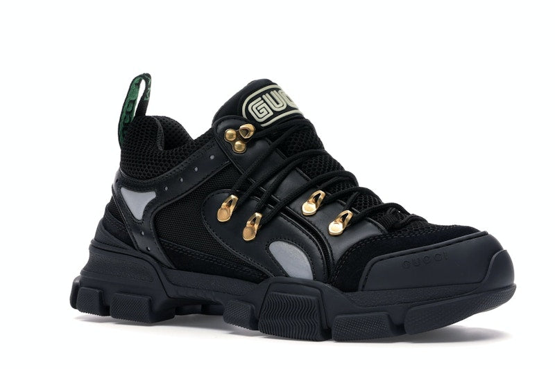 Gucci Flashtrek SEGA Black Leather