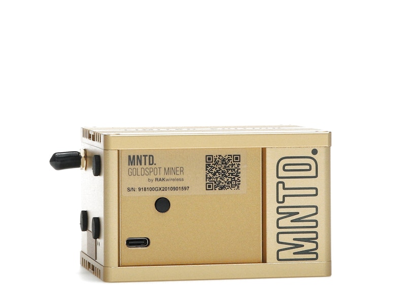 MNTD Helium Goldspot Miner (Limited Edition) 868 MHz EU Plug