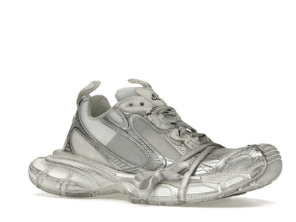 Balenciaga 3XL White Silver Summer Mesh
