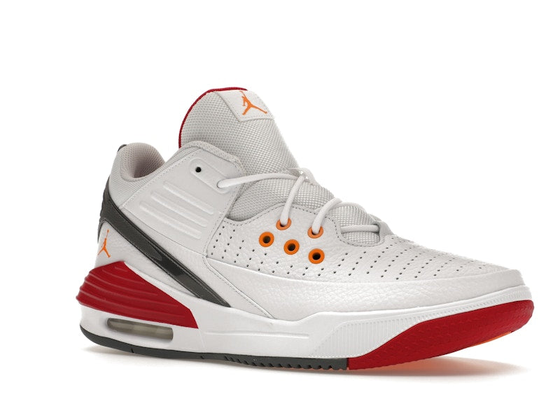 Jordan Max Aura 5 White Cardinal Red