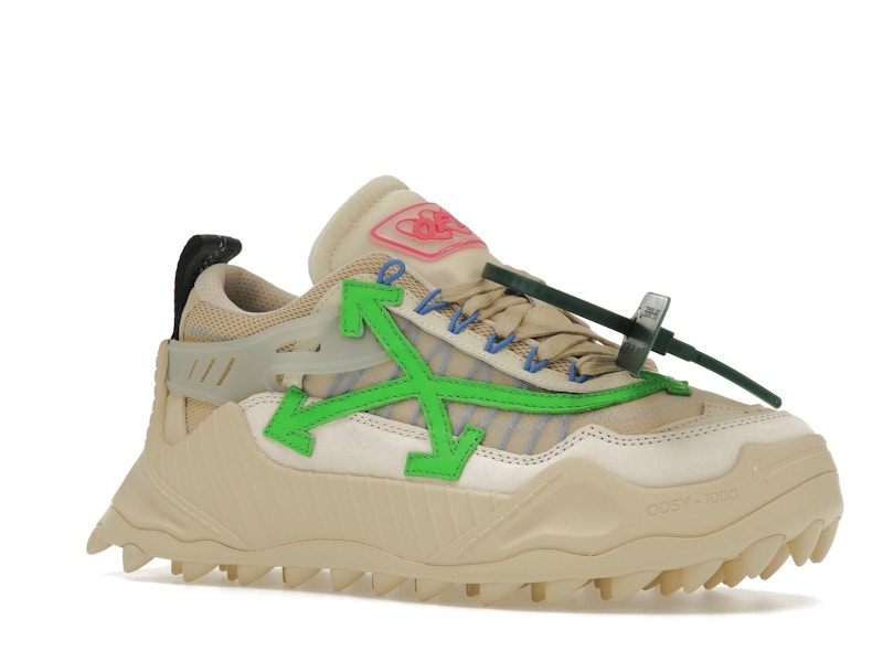 Off-White Odsy-1000 Beige Green