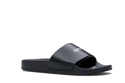 OFF-WHITE Off Sliders Black FW19