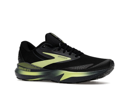 Brooks Adrenaline GTS 24 Weatherized Black Ebony New Yellow