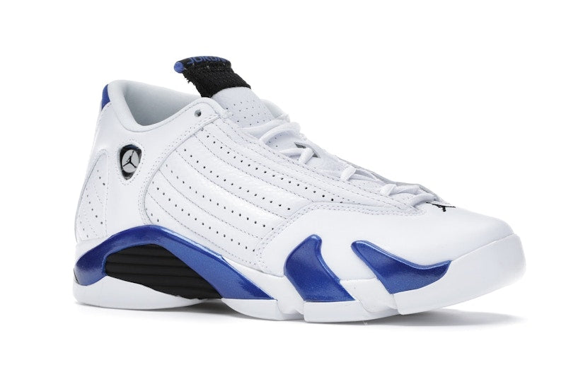 Jordan 14 Retro White Hyper Royal (GS)