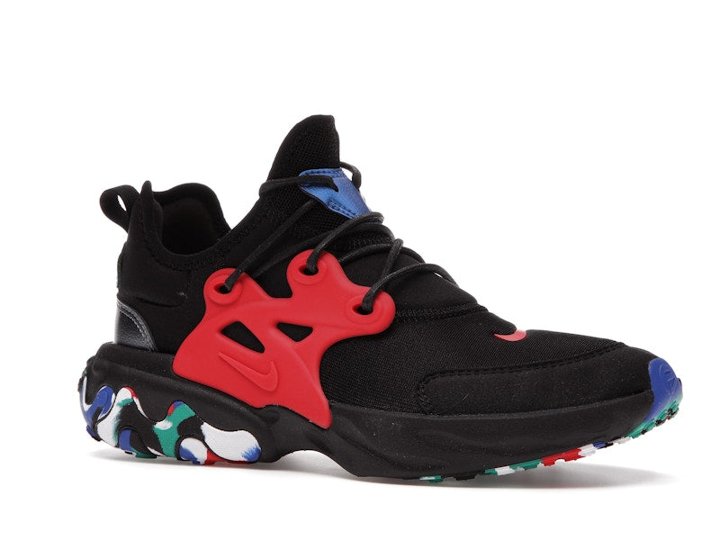 Nike React Presto Black Red Multicolor (GS)