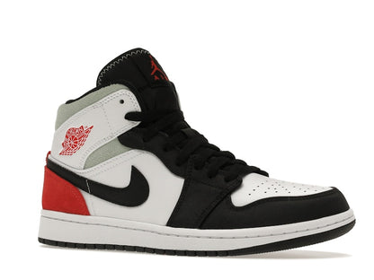 Jordan 1 Mid SE Red Black Toe