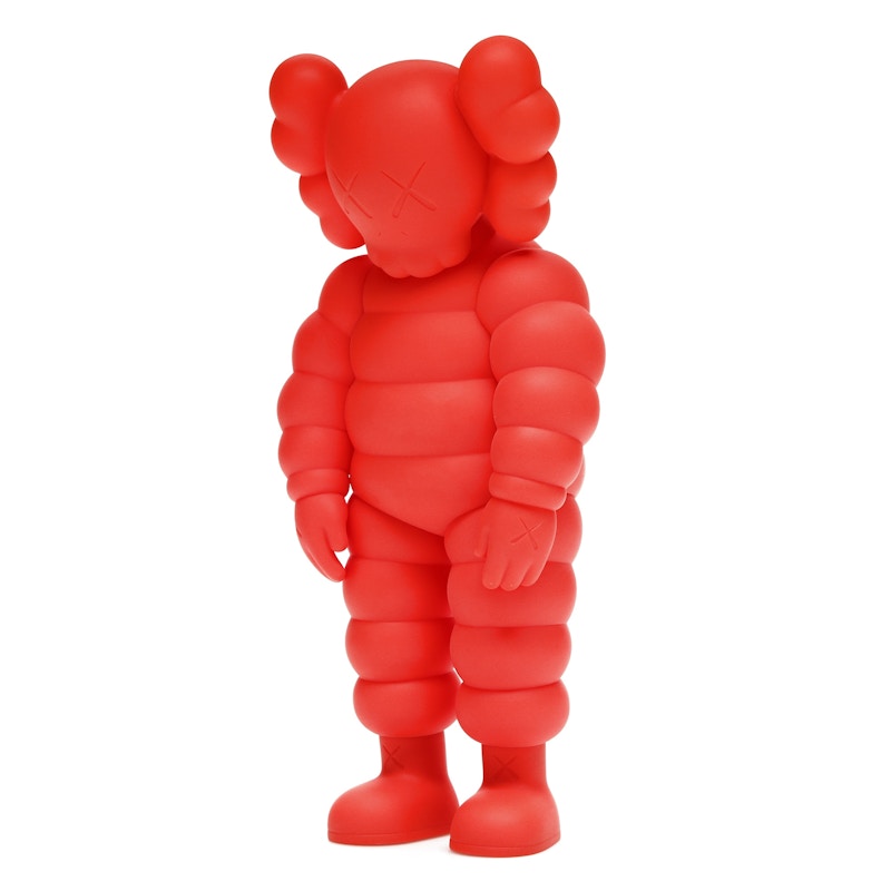 KAWS What Party Vinyl Figure Orange