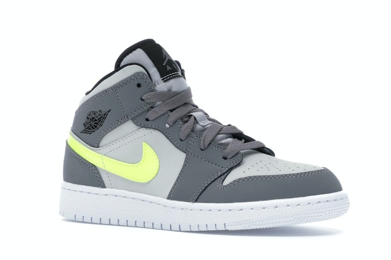 Jordan 1 Mid Gunsmoke Volt (GS)