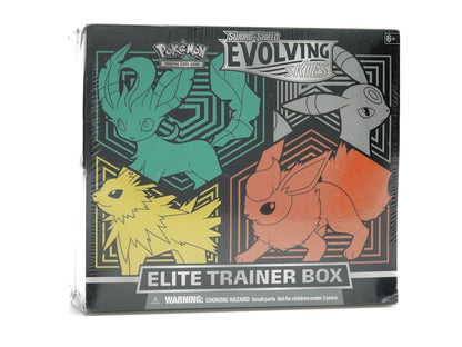 Pokémon TCG Sword & Shield Evolving Skies Elite Trainer Box (Flareon/Jolteon/Umbreon/Leafeon)