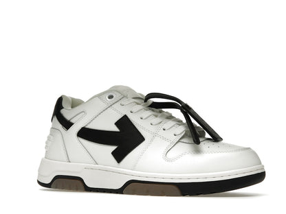 OFF-WHITE Out Of Office OOO 30 MM Low Tops Black White Blue