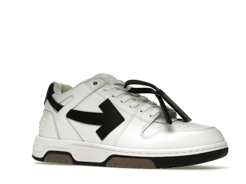 OFF-WHITE Out Of Office OOO 30 MM Low Tops Black White Blue