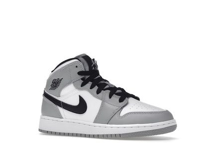 Jordan 1 Mid Light Smoke Grey (GS)