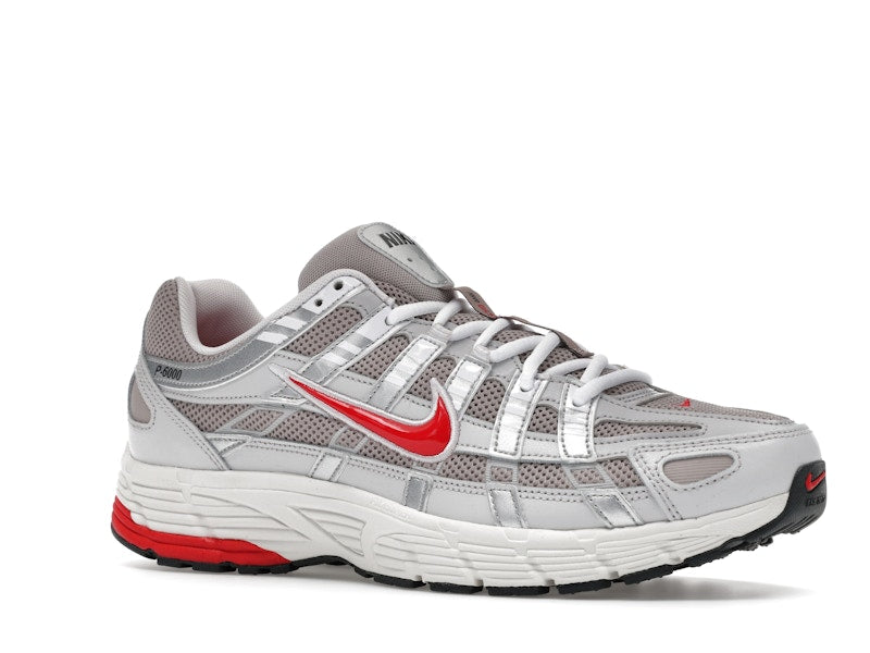 Nike P-6000 Grey Fire Red